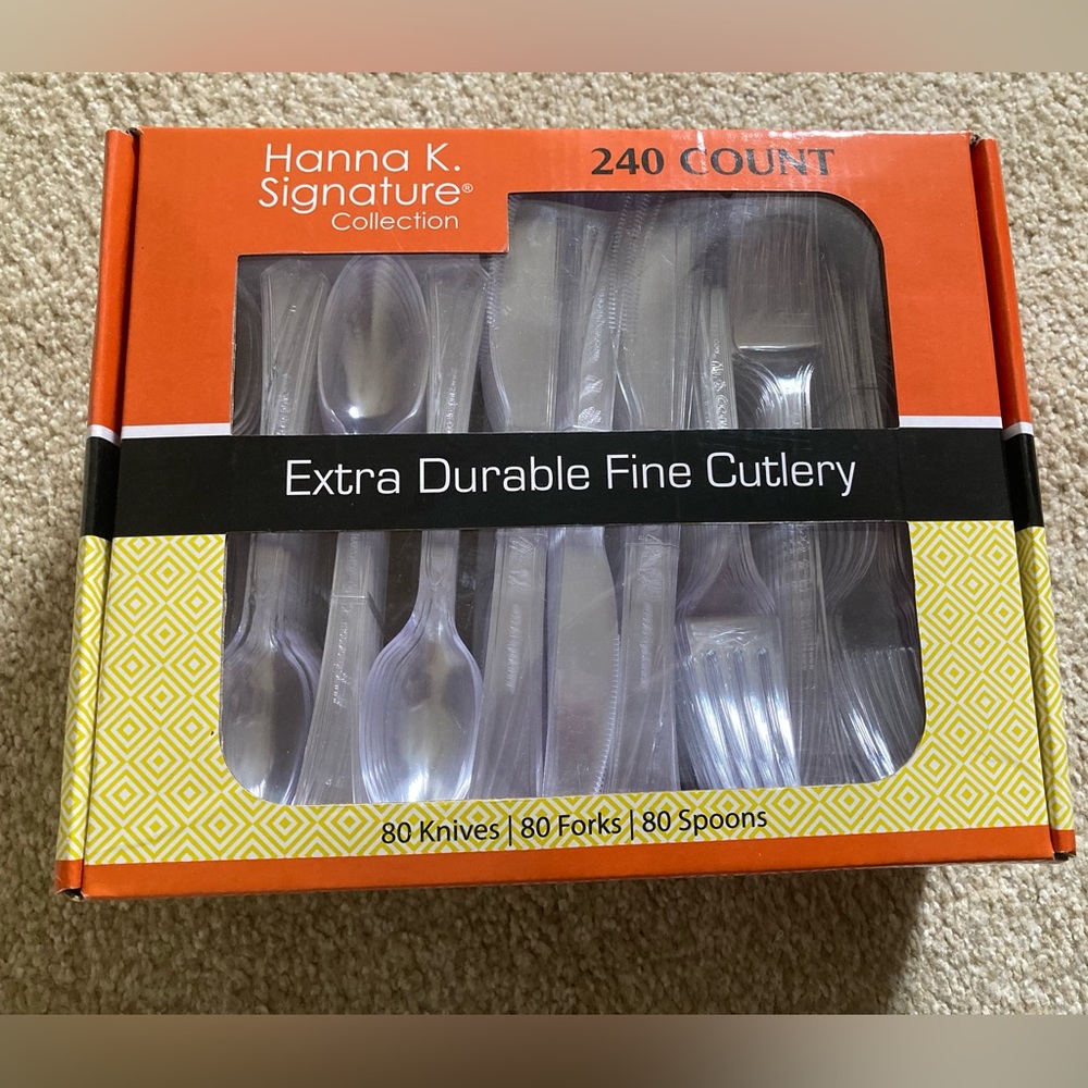 Hanna K. Signature Collection 240 Piece Cutlery Set